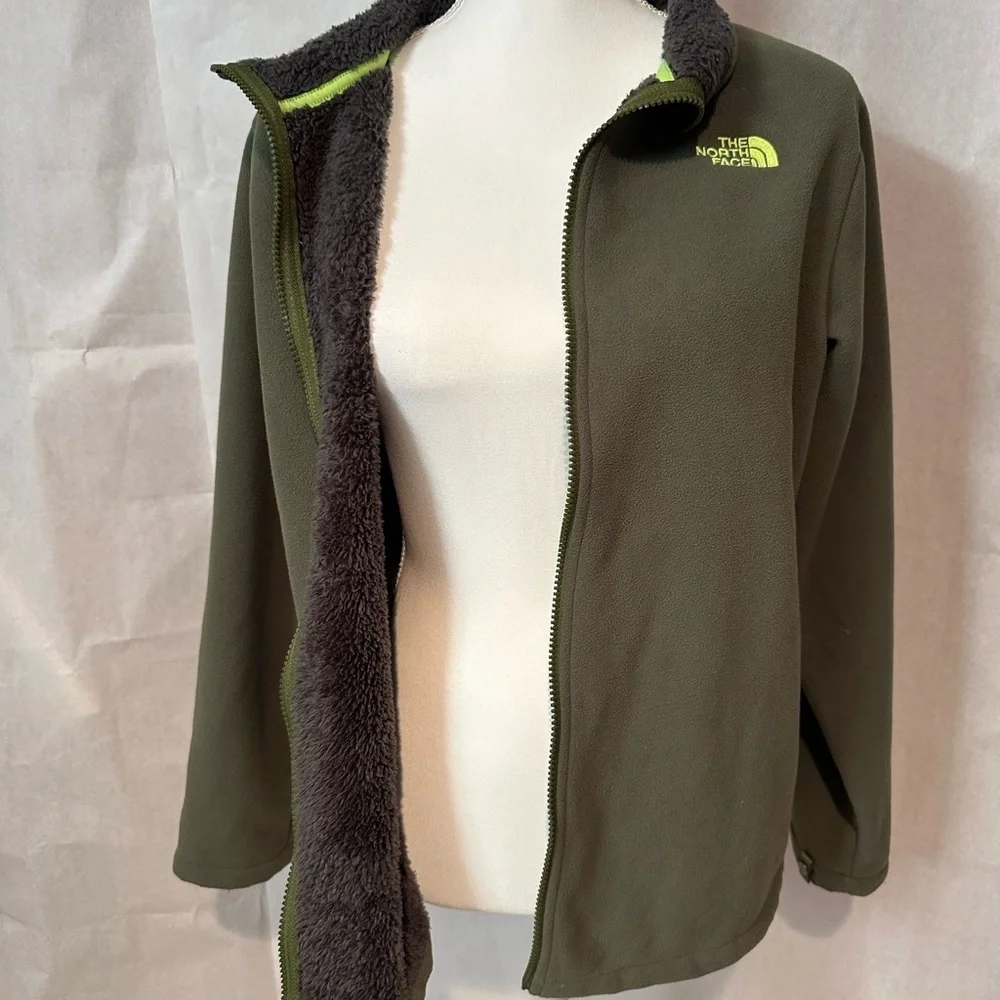 The North Face Charcoal Fleece Jacket